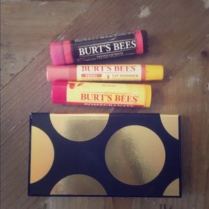 Estée Lauder eye shadow palette + Burt’s bees balm